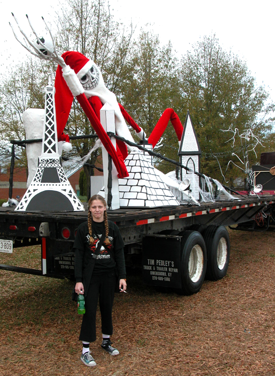 Art Club, The Nightmare before Christmas Float